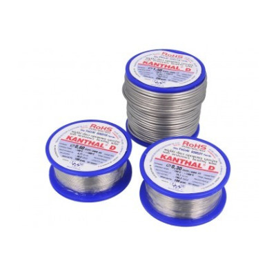 Nichelină - Sârmă rezistivă, Nichelina Ø 0,7 mm sarma rezistiva -100÷1300°C 0,1kg KANTHAL-D-0.70/100 -1, dioda.ro