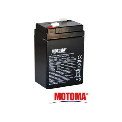 Acumulatori Baterii, Baterie acumulator acid plumb sigilată 6V 4,5Ah MOTOMA MOTOMA 6V 4,5Ah  -1, dioda.ro