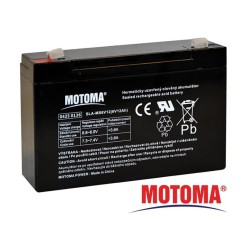 Baterie acumulator acid plumb sigilată 6V 12Ah MOTOMA MOTOMA 6V 12Ah