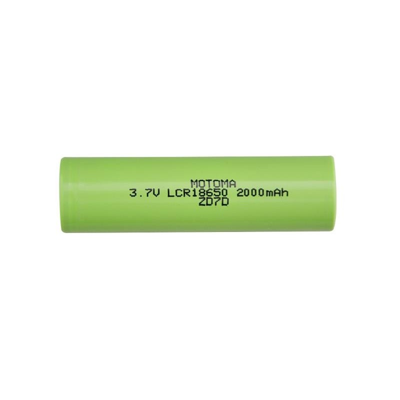 Baterie acumulator 18650 3,7V 2000mAh MOTOMA LCR18650 Acumulatori Baterii, Baterie acumulator 18650 3,7V 2000mAh MOTOMA LCR18650 -1, dioda.ro