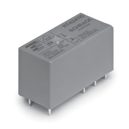 Relee, Releu: electromagnetic DPDT Ubobină:110VDC 8A/250VAC 8A/30VDC 7-1393243-5 -1, dioda.ro