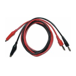 Multimetre digitale, Snur de măsurare cu banane și clemă crocodil, 80 cm 07740091 -1, dioda.ro