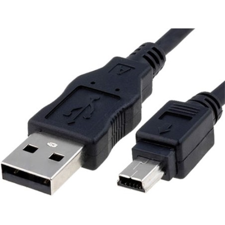 Cablu USB 2.0 USB A mufă, USB B mini mufă 1,5m negru Canon CAB-MUSB-A5/1.5