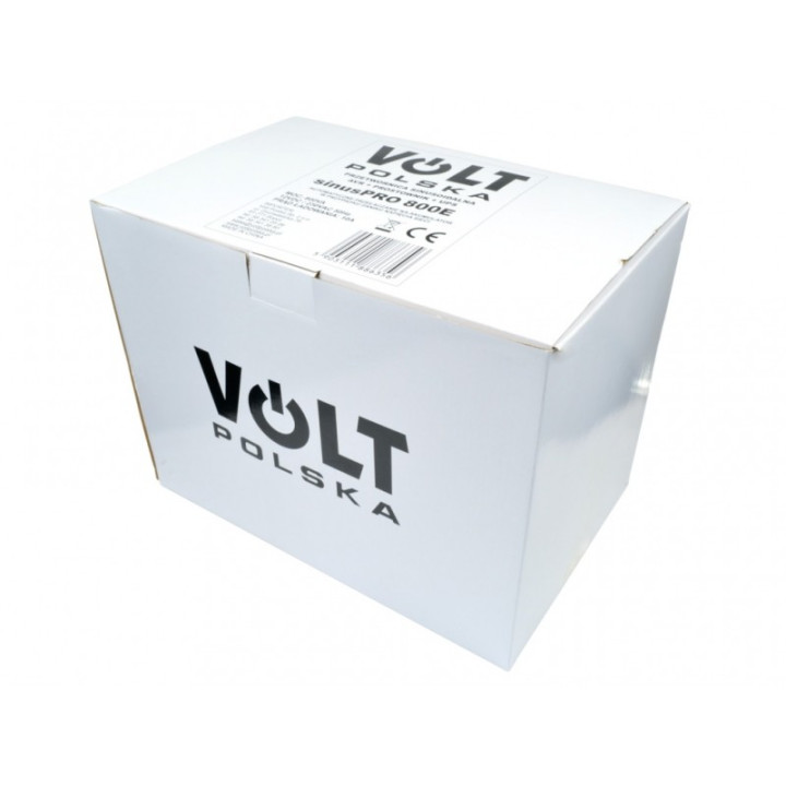 UPS centrale termice, SET UPS VOLT Polska SInus PRO 800VA 500W centrala termica baterie externa -1, dioda.ro
