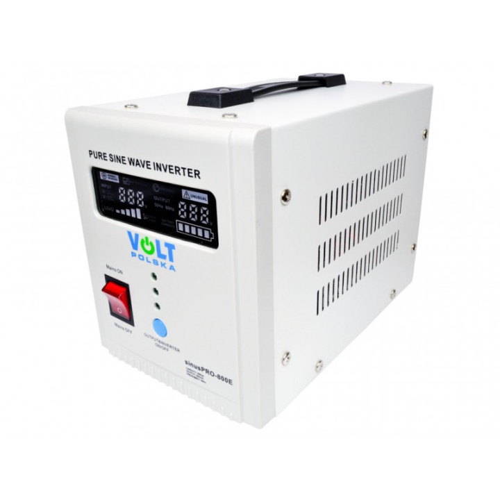UPS centrale termice, SET UPS VOLT Polska SInus PRO 800VA 500W centrala termica baterie externa -5, dioda.ro