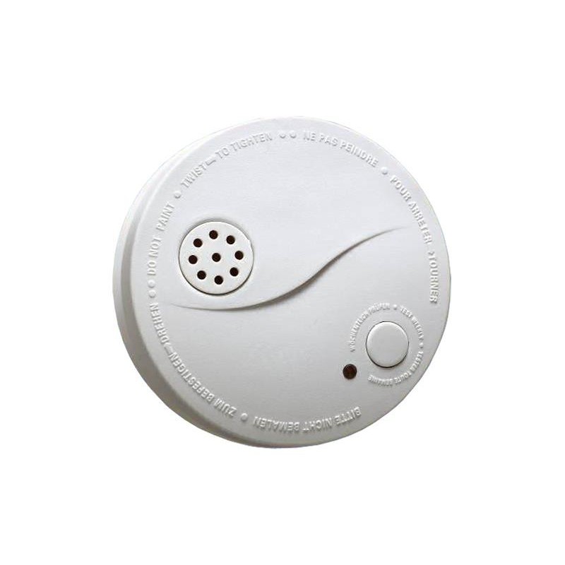 Siguranta, Detector de fum si incendiu cu alarmă Hugemann F1 EN14604 - JB-S01 -1, dioda.ro