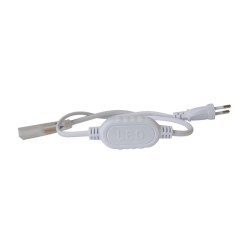 Benzi LED, Cablu alimentare PVC pentru banda LED 3528, 230V, 0.5m 08740066 -2, dioda.ro