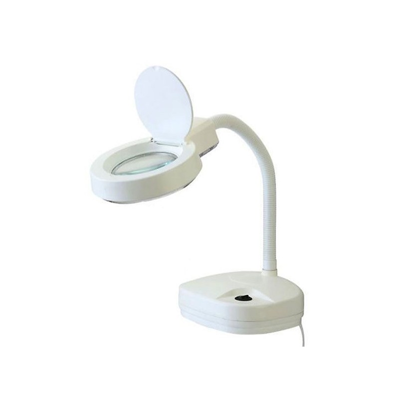 Lupă cu iluminare Lămpi de birou, Lampa cu Lupa si iluminare 3+8diop LED(32x) alb ZD-122LED -1, dioda.ro