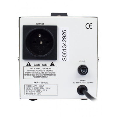 Stabilizatoare de tensiune, Stabilizator de tensiune AVR 1000 VA AVR1000VA -3, dioda.ro