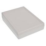 Cutii - Carcase, Carcasă: întrebuinţări multiple X:139,5mm Y:190mm Z:47mm Z33B inclinata alb gri -1, dioda.ro