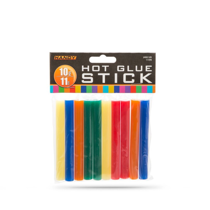 Pistoale de lipit cu adeziv, Baton termoadeziv - 11 mm - colorat 11109B -2, dioda.ro