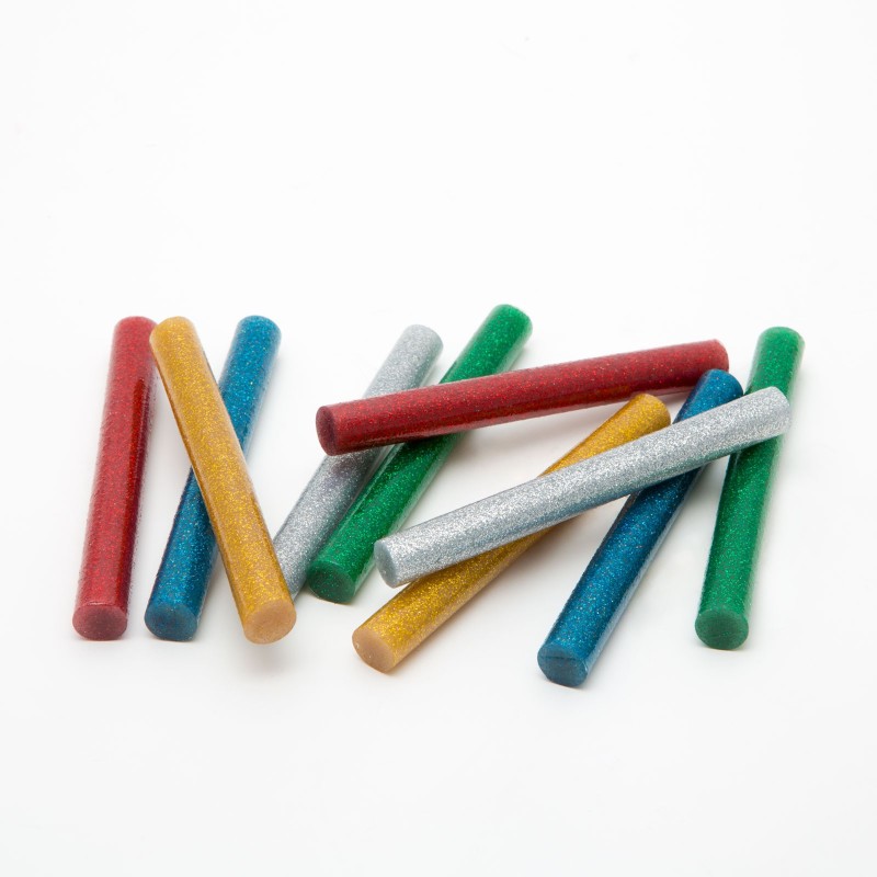 Baton termoadeziv - 11 mm - colorat, glitter 11109C