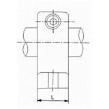 Suporti axe, Suport ax rotund 20mm SK20 -2, dioda.ro