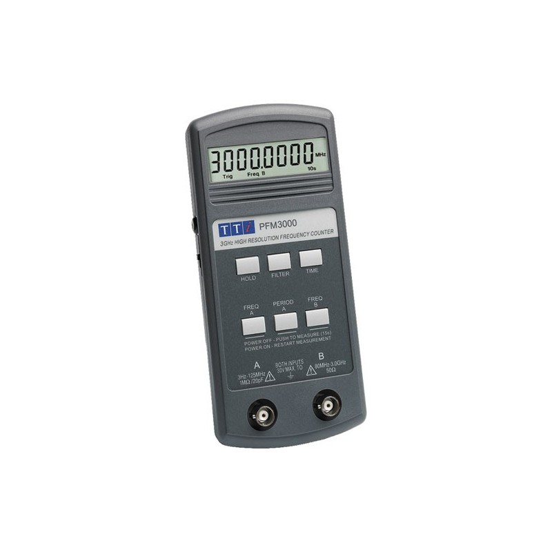 Frequency counter up to 3GHz