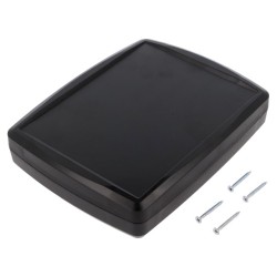 Cutii - Carcase, Carcasă: universală X:144mm Y:184mm Z:38mm ABS neagră IK09 Z-124 -1, dioda.ro