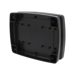 Cutii - Carcase, Carcasă: universală X:144mm Y:184mm Z:38mm ABS neagră IP65 Z-124H -5, dioda.ro