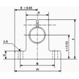Suporti axe, Suport ax rotund 20mm SK20 -4, dioda.ro