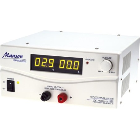 Surse reglabile de tensiune, Bloc de alim. de la reţea 13,8V sau 15V/40A MANSON SPS-9400 -1, dioda.ro