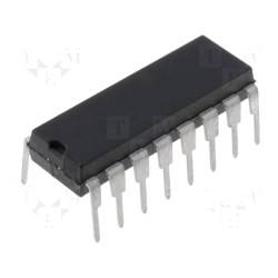 IC: digital binary counter CMOS THT DIP16 CD4060BE