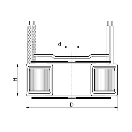 Transformator: toroidal 200VA 230VAC 28V 28V 3,57A 3,57A IP00 TST200W/2X28V