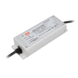 Alimentatoare pentru LED-uri, Alimentator: pulsatoriu LED 74,55W 35÷71VDC 1050mA 180÷295VAC elg-75-c1050 -1, dioda.ro