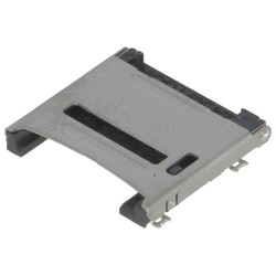 Conector: pentru carduri SD Micro ecranat, cu mâner articulat MX-47219-2001