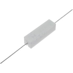 Rezistor: bobinat cu ciment THT 1Ω 7W ±5% 9,5x9,5x35mm CRL7W-1R