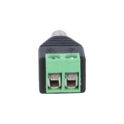 Conectori, Mufă alimentare DC mamă 5,5/2,1mm 5,5mm 2,1mm 12mm drept PC-2.1-TB -5, dioda.ro