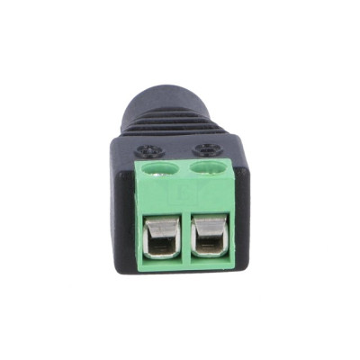 Conectori, Mufă alimentare DC tată 5,5/2,1mm 5,5mm 2,1mm 12mm drept PC-GP2.1-TB -5, dioda.ro