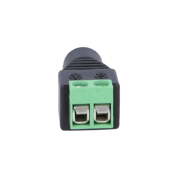 Conectori, Mufă alimentare DC tată 5,5/2,1mm 5,5mm 2,1mm 12mm drept PC-GP2.1-TB -5, dioda.ro