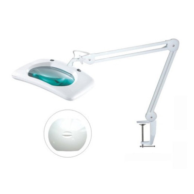 Lupă cu iluminare Lămpi de birou, Lampa de birou cu lupa 5 dioptrii 190X157mm si iluminare 60 led culoare alba -1, dioda.ro