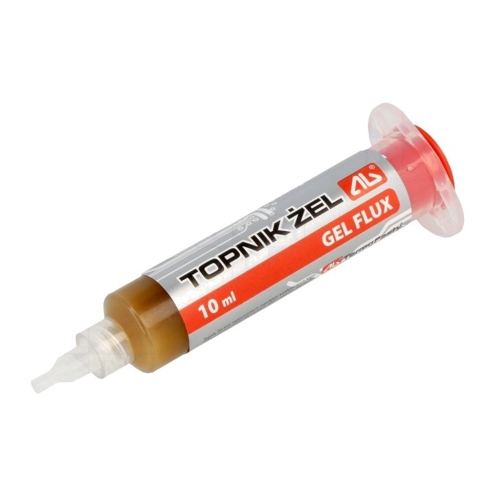 Fludor Cositor Pasta Flux, Flux: cu colofoniu RMA gel recipient din plastic 10ml TOPNIK-ZEL/10 -1, dioda.ro
