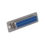 Conectori, Mufă D-Sub PIN:25 mamă lipire pe cablu gold flash DSC-125 -1, dioda.ro