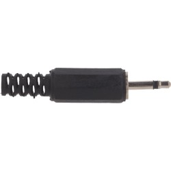 Conectori, Mufă Jack 2,5mm tată mono cu manşon drept pe cablu lipire JC-001 -7, dioda.ro