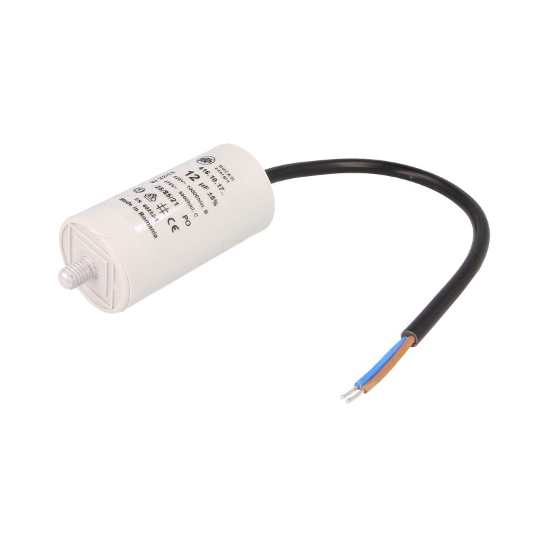 Condensatori Motor, Condensator: pentru motoare, de funcţionare 12uF 425VAC ±5% 4.16.10.17.14 -1, dioda.ro