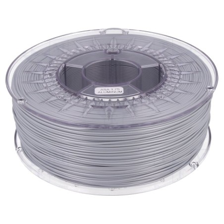Filament, Filament: ASA 1,75mm aluminiu Temp.printare:230-240°C 1kg DEV-ASA-1.75-ALU -1, dioda.ro