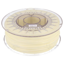 Filament, Filament: PLA 1,75mm vanilie 200-235°C 1kg ±0,05mm DEV-PLA-1.75-VAN -1, dioda.ro