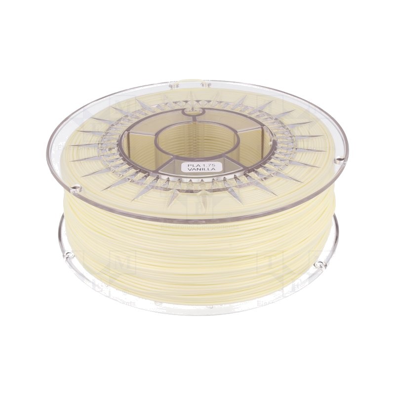Filament: PLA 1,75mm vanilie 200-235°C 1kg ±0,05mm