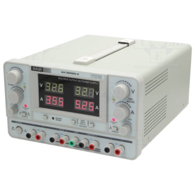 Surse reglabile de tensiune, Sursa de alimentare de laborator 4 Canale 0÷30VDC 0÷5A 0÷30VDC 0÷5A -1, dioda.ro