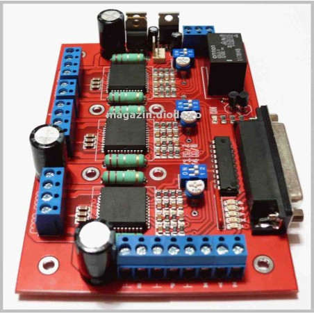 Driver Bipolar Microstep 3 Axis CNC3X25A
