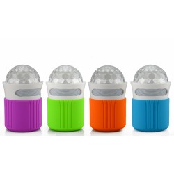 Boxa Portabila Bluetooth Cu Led Rgb Astro + Huse De Schimb 4 Culori