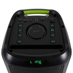 Boxa Portabila 2x6.5"/16cm Usb/bt/sd