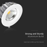 Spot Led Cob Incorporabil 30w 6500k Alb Rece