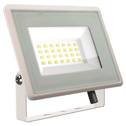 Reflector Led Smd 20w 6500k Ip65 - Alb