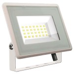 Reflector Led Smd 20w 6500k Ip65 - Alb