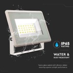 Reflector Led Smd 20w 6500k Ip65 - Alb