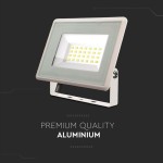 Reflector Led Smd 20w 6500k Ip65 - Alb