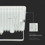 Reflector Led Smd 30w 6500k Ip65 - Alb