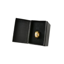 Cană inel neagră/aurie GADGET MASTER