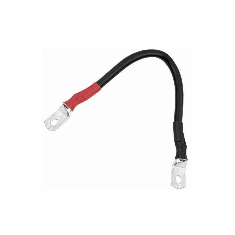 Cablu pentru conectarea in paralel / serie a acumulatorilor 35mm2 25cm papuc surub M8 - 1 Bucata